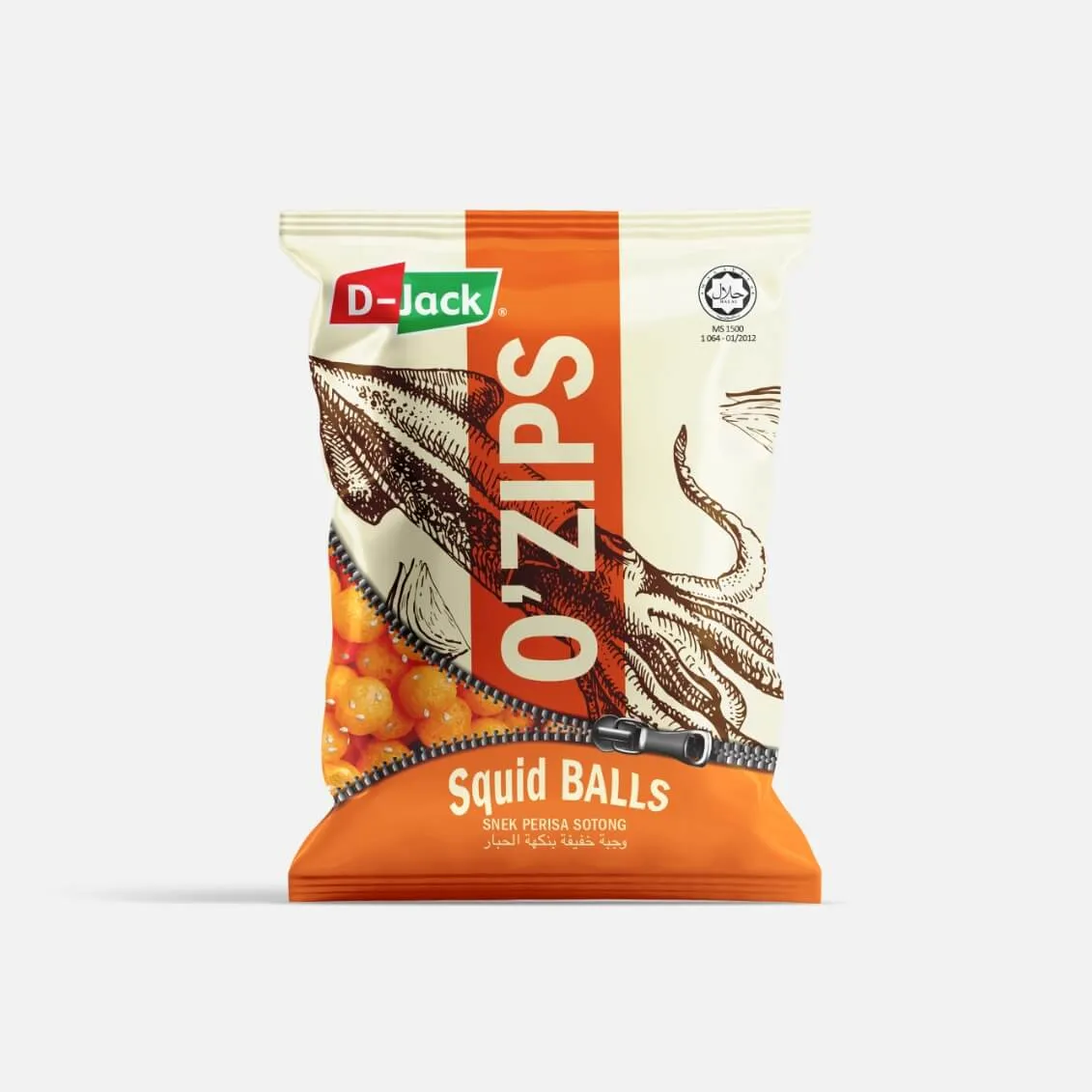 D-Jack: Snack packaging design for D-Jack